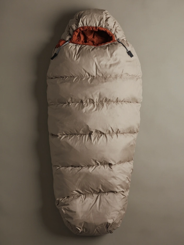 QuartzDown 20°F quilt in dust color.